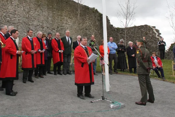 Joe Stanley 1916 Garden official opening Easter 2016